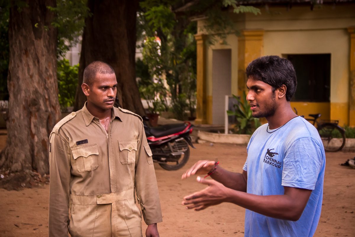 Armed forces & tactical fitness at Chennai Parkour 5