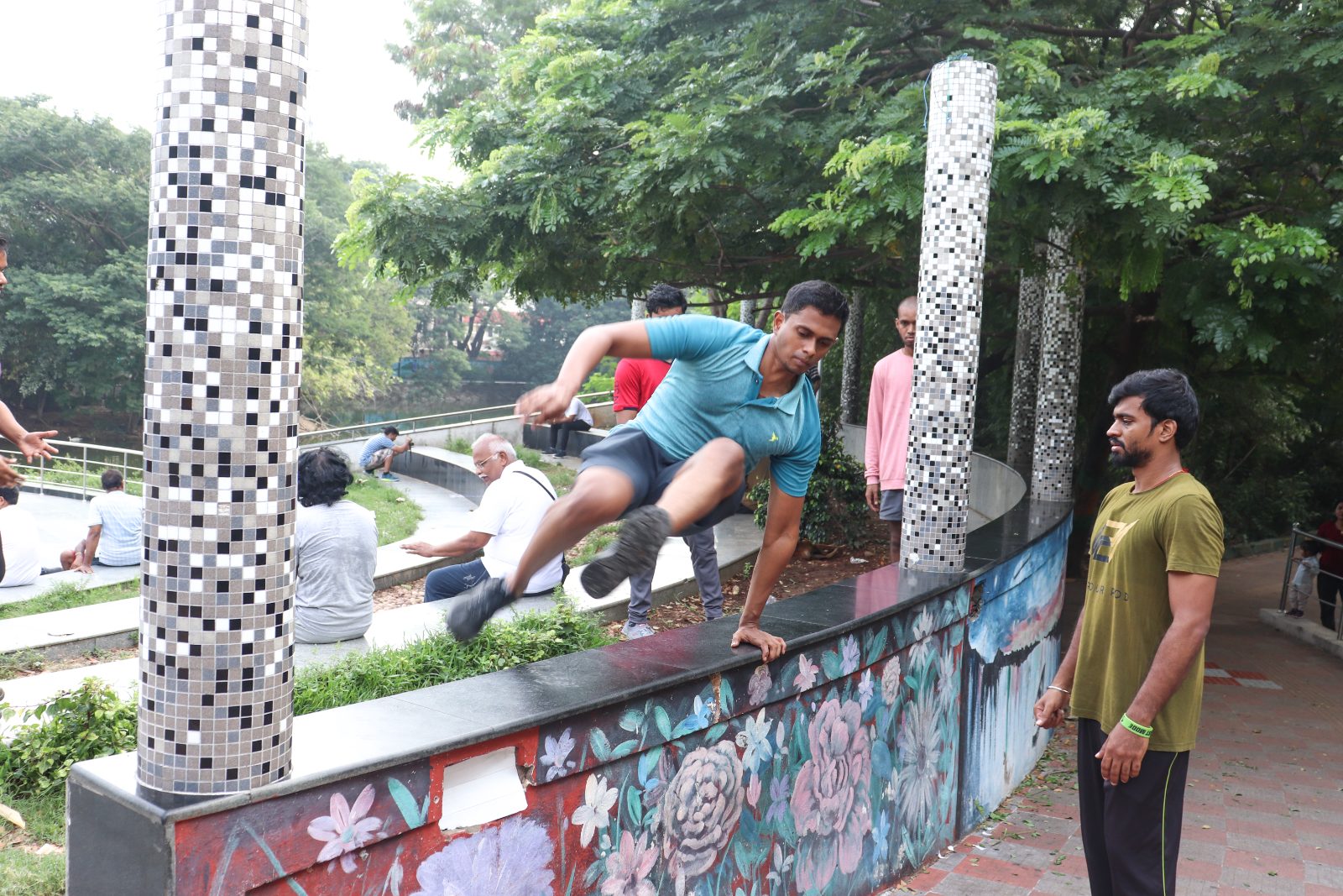 Parkour & movement training at Chennai Parkour 3