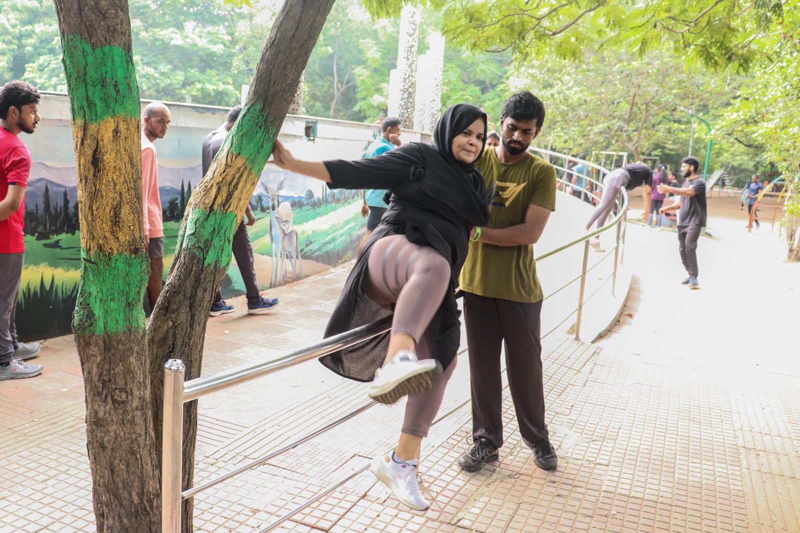 Parkour & movement training at Chennai Parkour 4