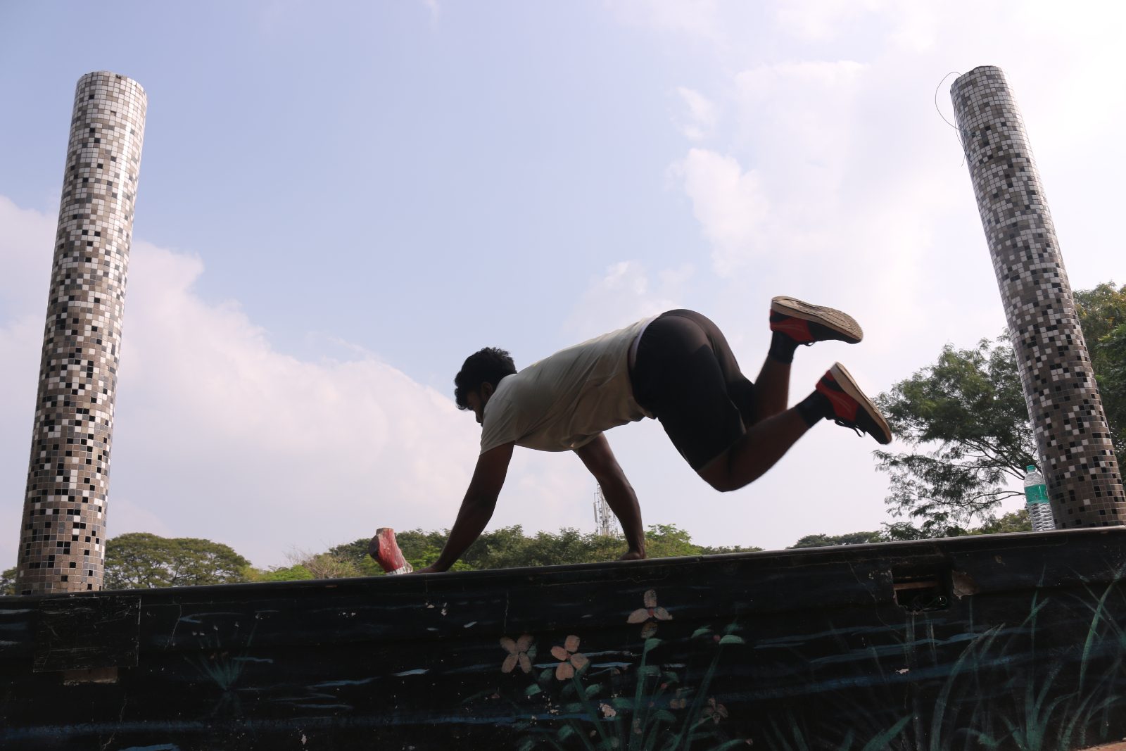 Parkour & movement training at Chennai Parkour 7