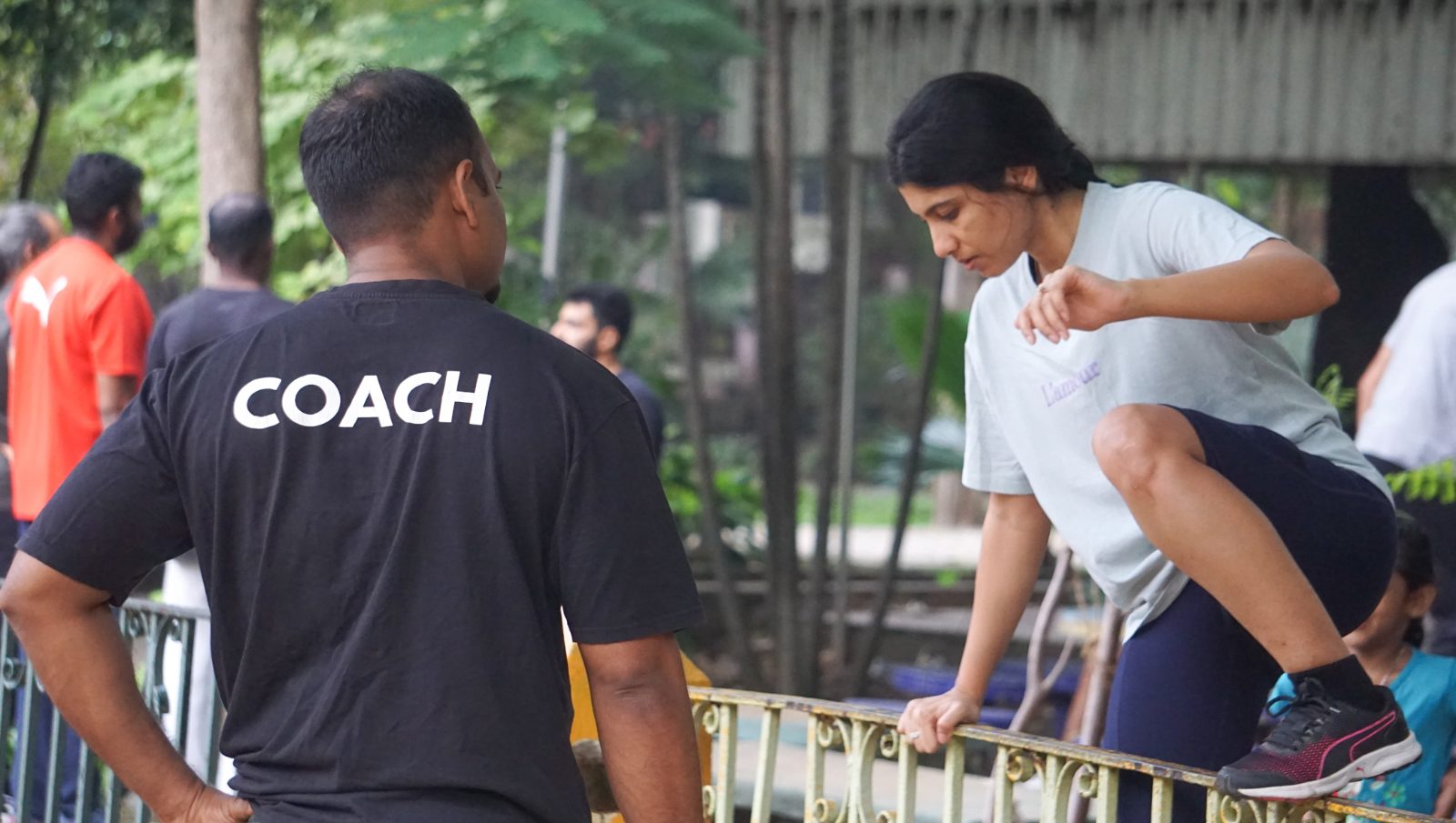 Movement coach certification at Chennai Parkour 1