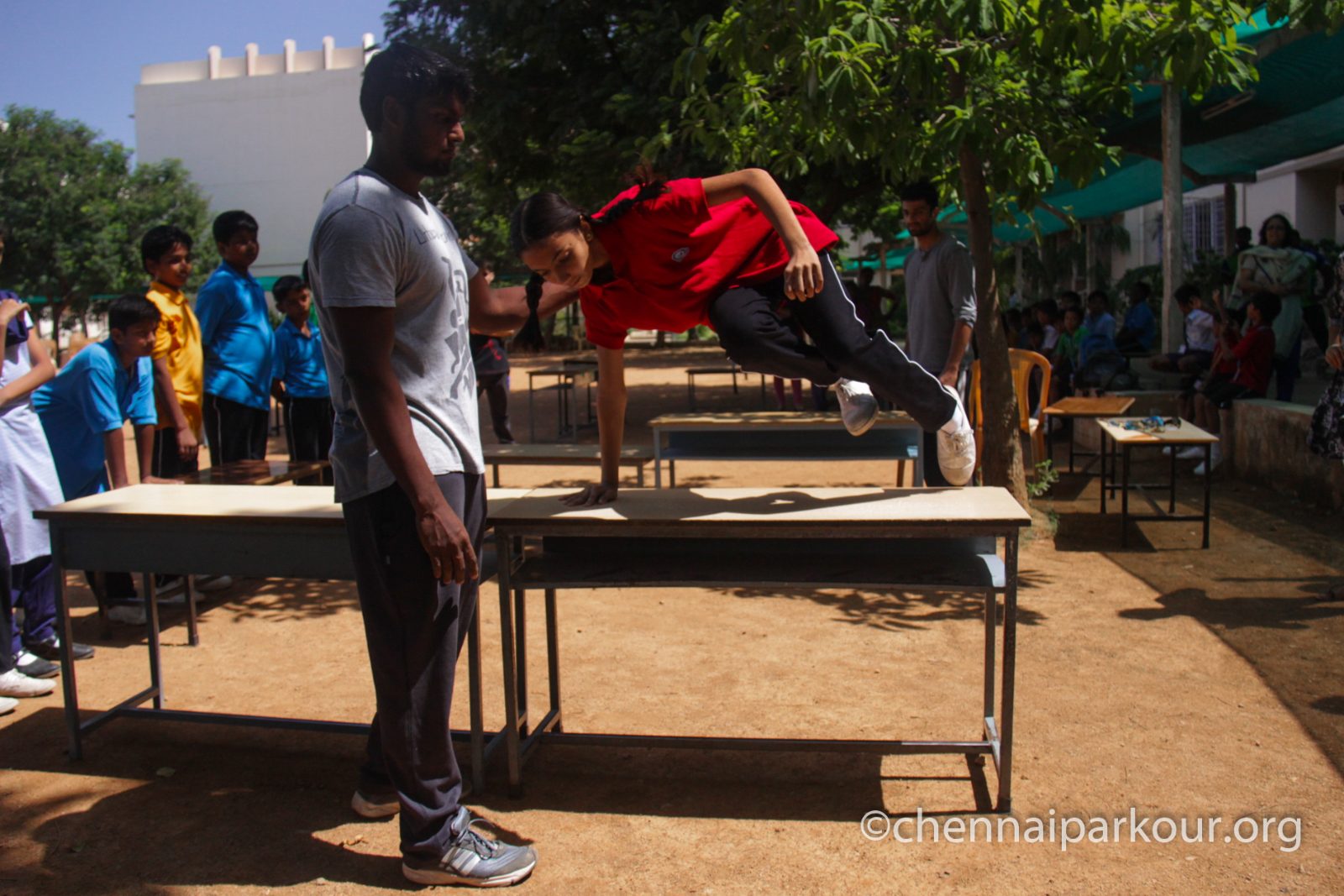 Kids movement & fun events at Chennai Parkour 3