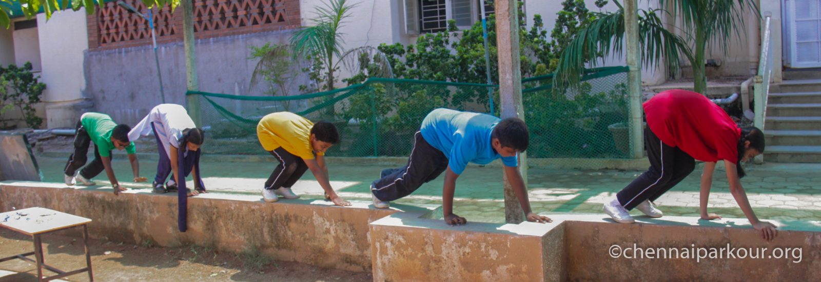 Kids movement & fun events at Chennai Parkour 4